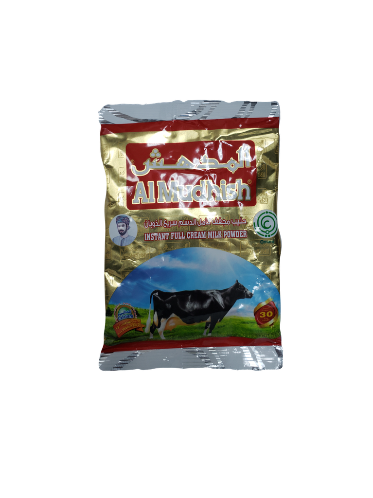 Leche Entera en Polvo Instantánea AL MUDHISH 28% 60 x 40 g x 4 Dps