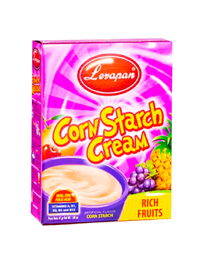 Cornstarch Rich Fruits LEVAPAN 50 x 47 g