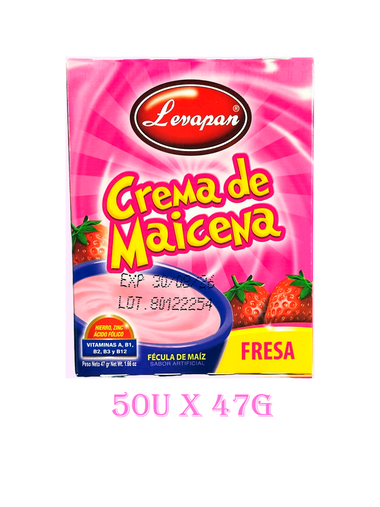 Maicena Fresa CAJA 50/47 Grs. 