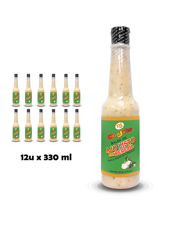 Ajo Listo Con Perejil Caja 12 x 330 ml 