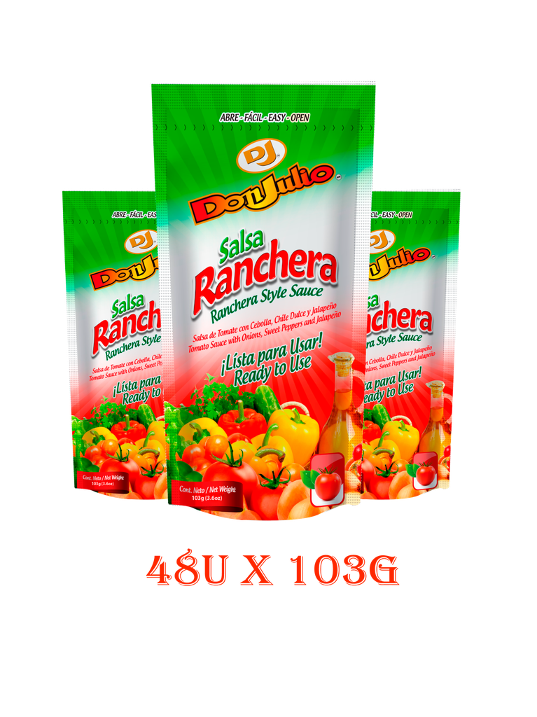 Salsa Ranchera Caja 48 x 103 g 