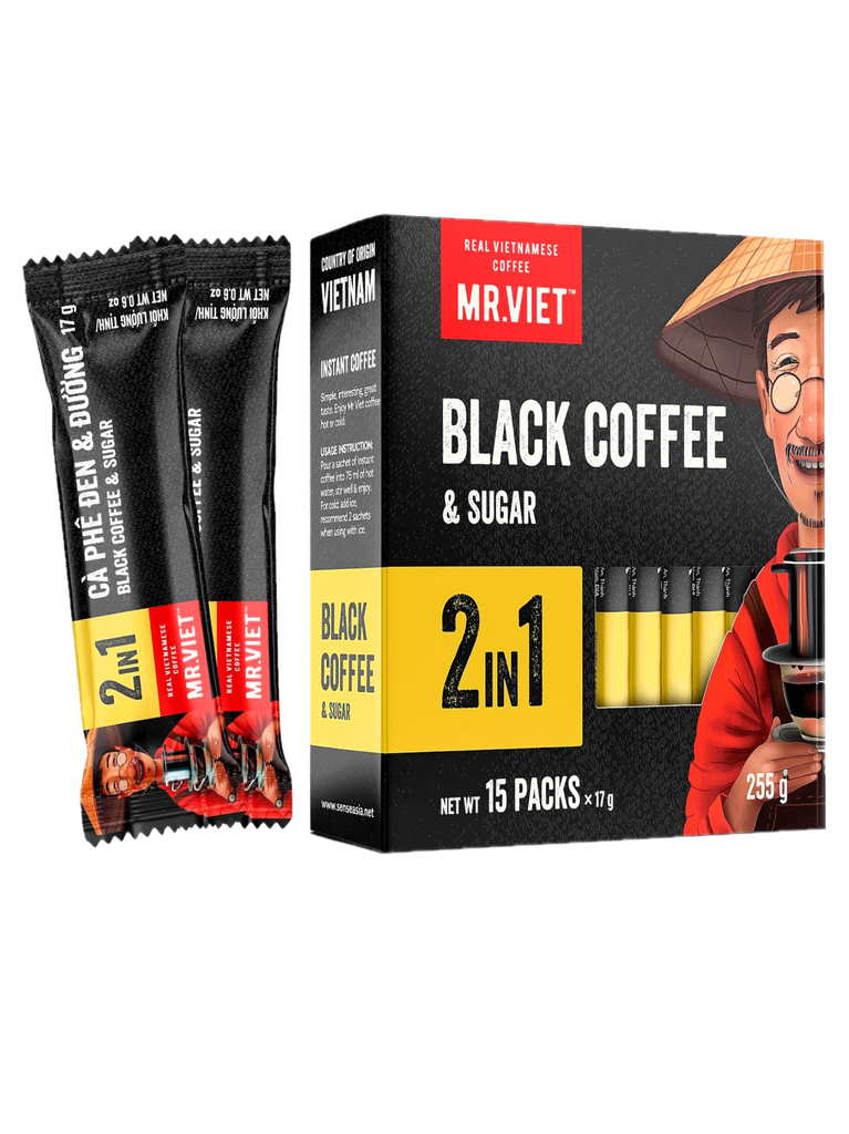 Instant Coffee, 2 In 1 Box 6x6x255 G (15 Pouches By 17 G)