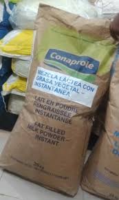 Leche en polvo con alto contenido de grasa FFMP 25 kg