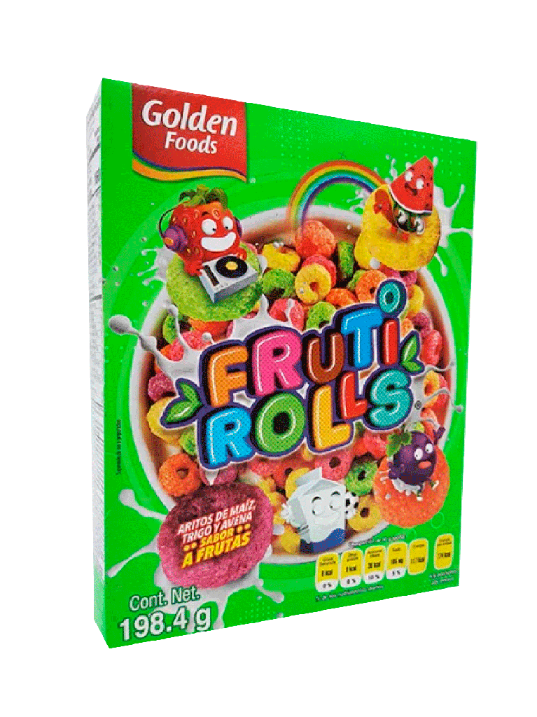 Fruit Rolls GOLDEN FOOD 12 x 198,4 g