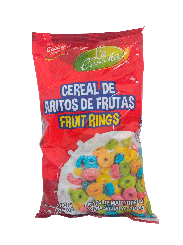 Cereal Aritos De Frutas LA COSECHA 21 x 200 g 
