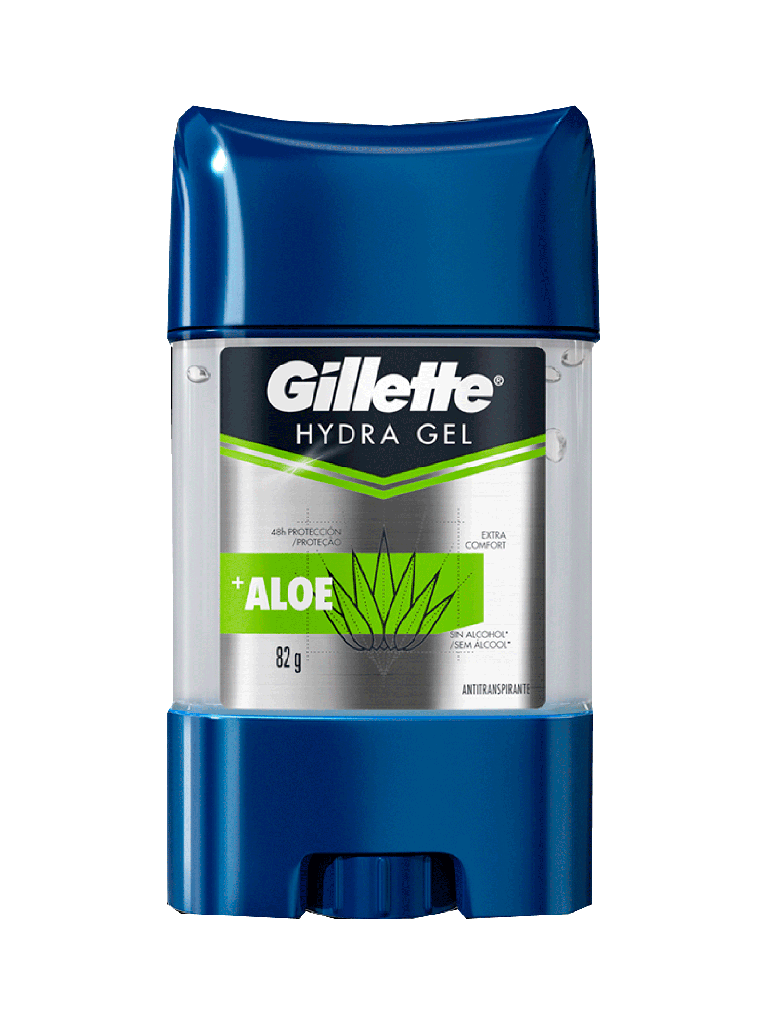 Gel Antitranspirante Hydra Aloe GILLETTE 12 x 82 g