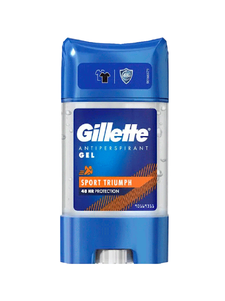 Desodorante Transparente Sport Tr GILLETTE 6 x 70 mL
