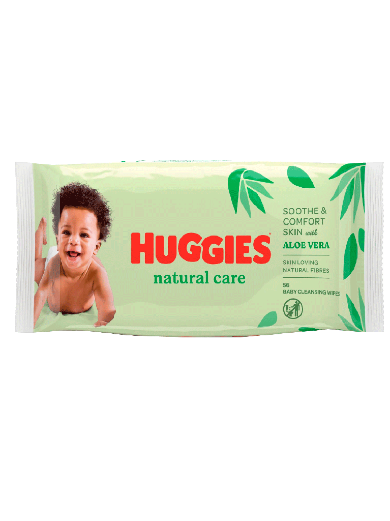 Toallitas Húmedas Para Bebé Natural  HUGGIES