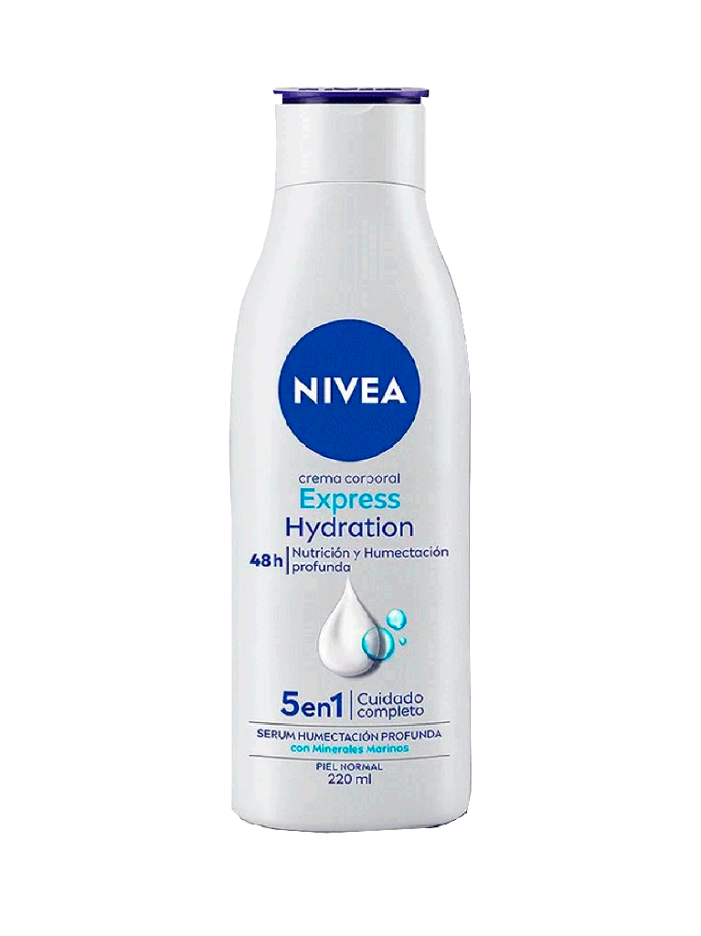 Crema Corporal Hidratación Piel Normal NIVEA 12 x 220 mL