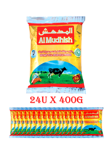 Instant 28% Full Cream Milk Powder BOX 24 Pkts X 400 G