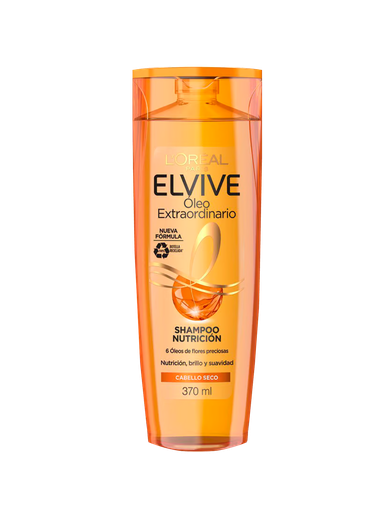 Shampoo Oléo Extraordinario Nutrición Universal  ELVIVE  12 x 370 mL